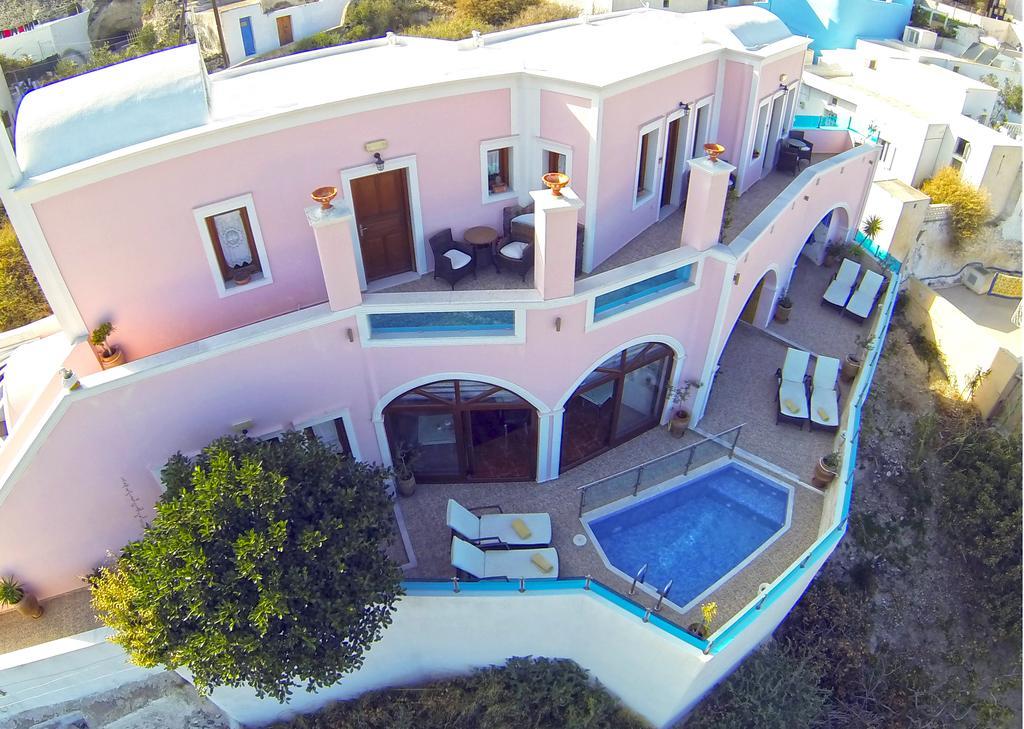 Nectarios Villa - Studios & Suites Adults Only ฟิรา ภายนอก รูปภาพ