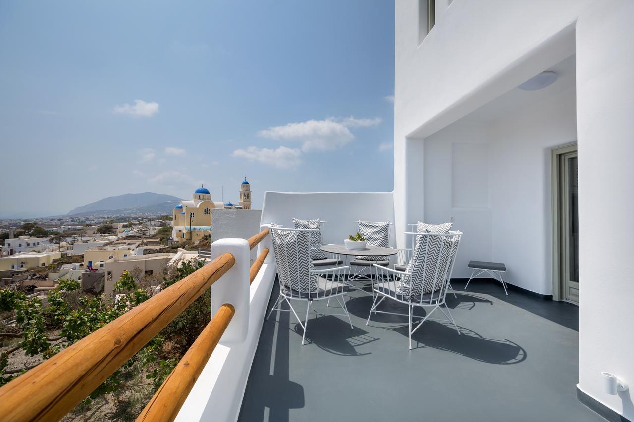 Nectarios Villa - Studios & Suites Adults Only ฟิรา ภายนอก รูปภาพ
