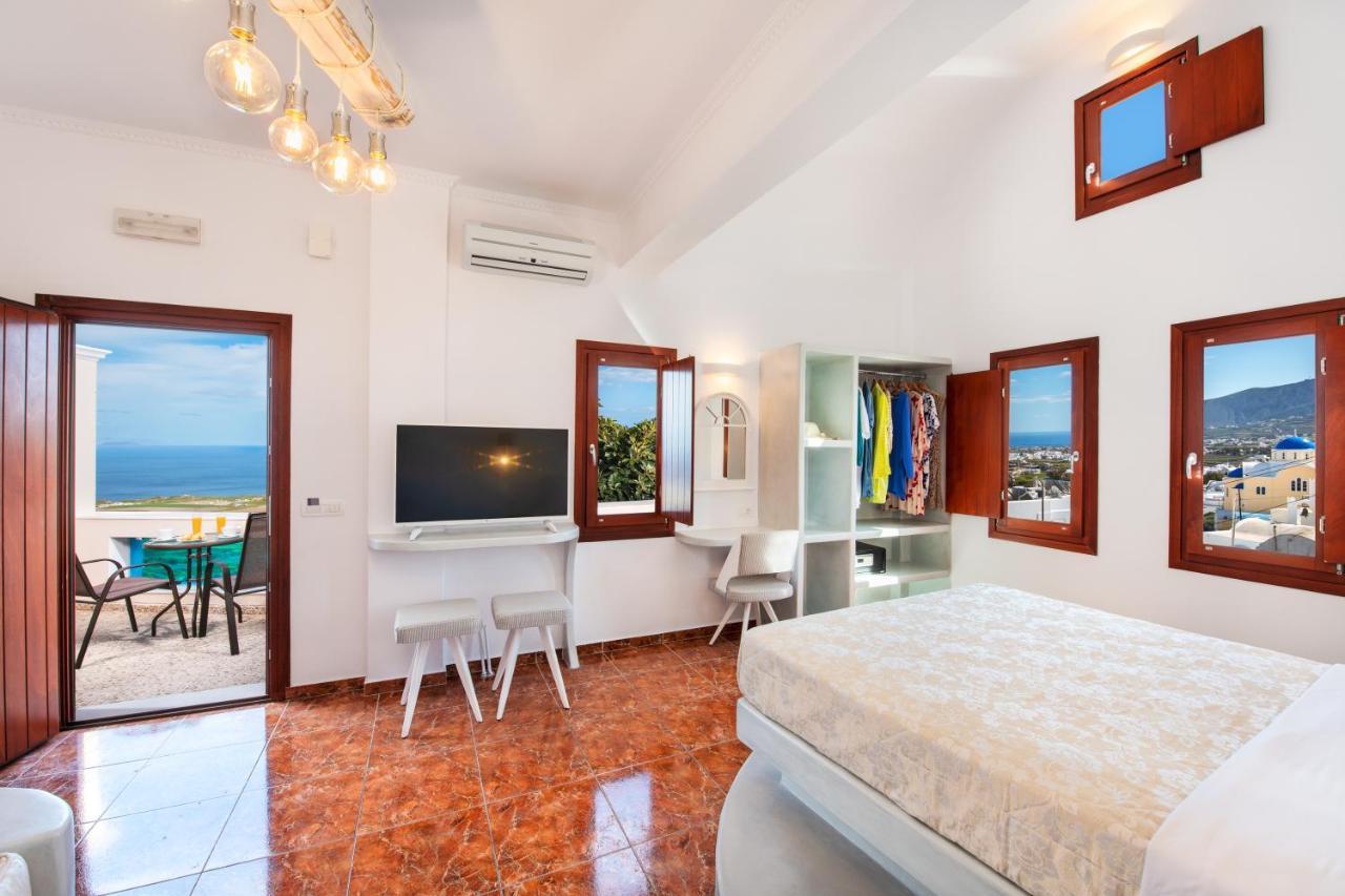 Nectarios Villa - Studios & Suites Adults Only ฟิรา ภายนอก รูปภาพ